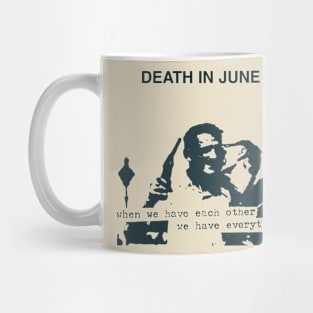 Death In June Original Aesthetic Tribute 〶 Mug